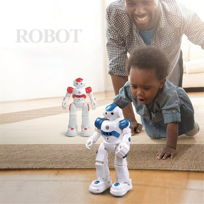 RoboLern™ Smart Kinder-Roboter | Gestensteuerung, Musik &amp; Tanz | Programmierbar | Interaktives Lernspielzeug