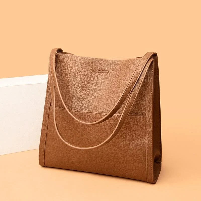 Damen Handtasche | Elegantes Zeitloses Design | Mehrere Fächer | Verstellbarer Trageriemen