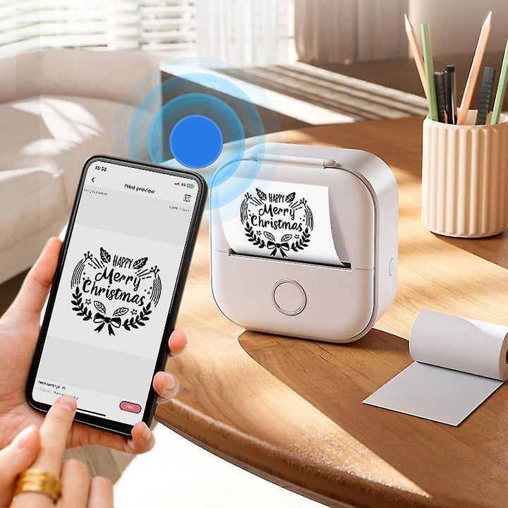 WinzigerDruck™ Mini-Taschendrucker | Tragbarer Bluetooth-Drucker | Sofortdruck für Fotos, Notizen &amp; Etiketten