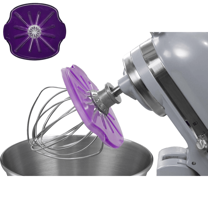 Whisk Cleaner for KitchenAid 6-Wire | Remove Dough Residue in Seconds | Splash Guard Holder | For 4.5–5 qt Tilt-Head &amp; Lift Bowl