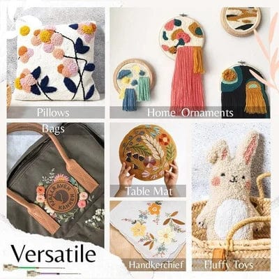 MaschenSatz™ Sticknadel-Set für Präzises Nähen &amp; Sticken | Hochwertige Nähnadeln für Anfänger &amp; Profis