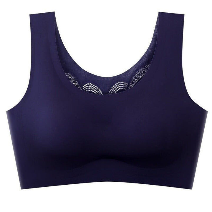 Damen Plus-Size Komfort-BH ohne Bügel | Kühler Soft-BH mit glatter Passform | Größen M-7XL