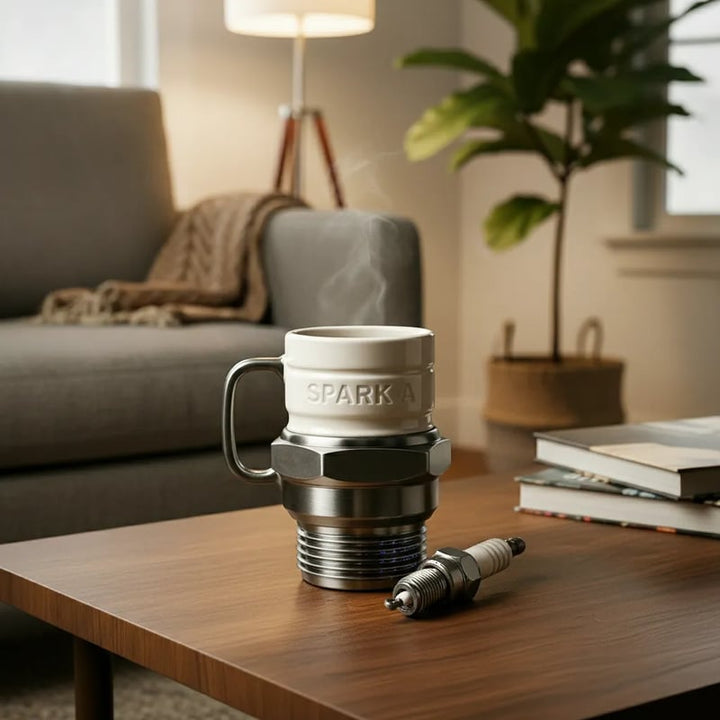 PistonPerk - Tasse bougie pour amateurs de moteurs