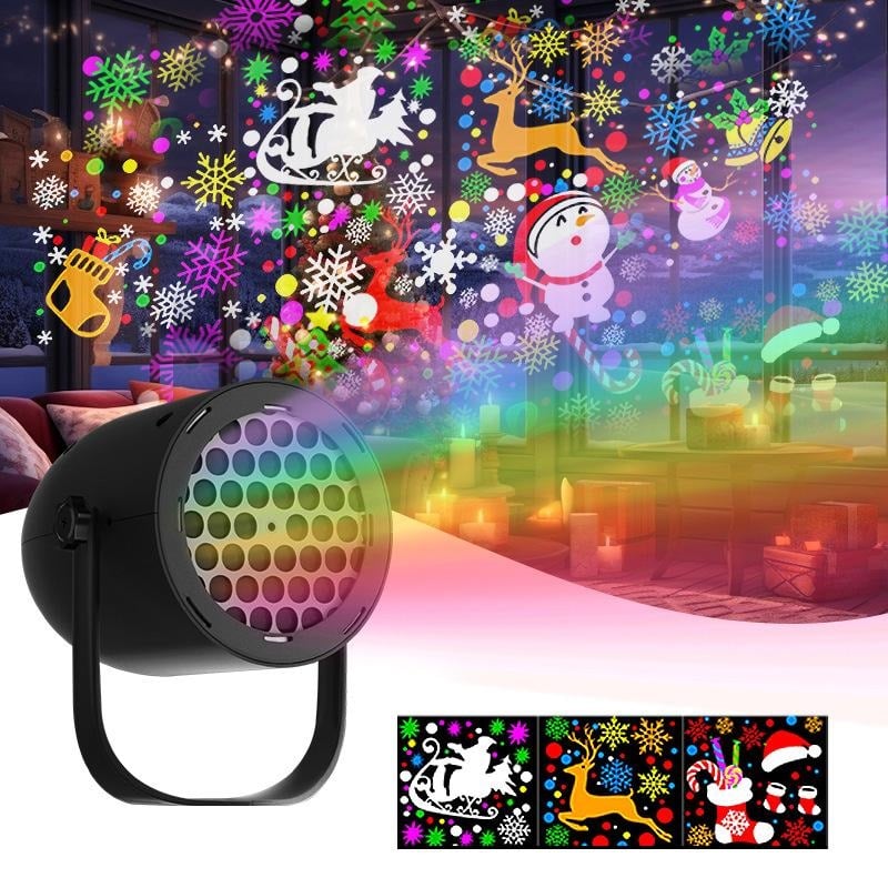 🎄🔌LED-Weihnachts-Projektionslampe