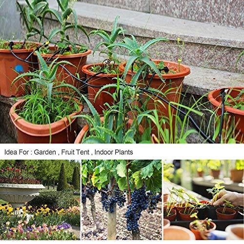 Automatic drip irrigation system with adjustable nozzles – HydroZen | Saves up to 70% water | Tool-free, 5–40 m