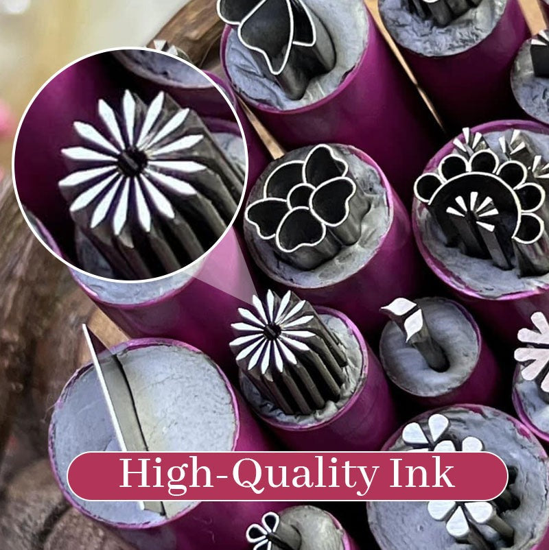 Nagelstempel Stift mit Präzisionsspitze | Schnell trocknende Nail Art Farbe für feine Designs | Kompakt &amp; einfach anzuwenden