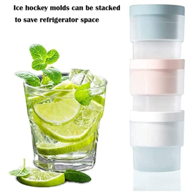 Moule à glaçons pour grosses boules de glace – Set FrostVibe (2 pièces) | Fonte lente pour whisky et cocktails | Sans BPA, compatible lave-vaisselle