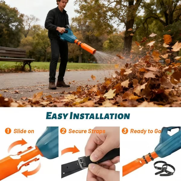 🔥DERNIER JOUR 60% DE RÉDUCTION🔥💨Souffleur de feuilles booster d’air