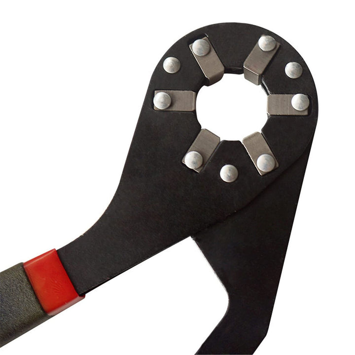 Adjustable wrench with fine adjustment | Wide clamping range &amp; anti-slip handle | Hardened steel, buy 1 get 1 free