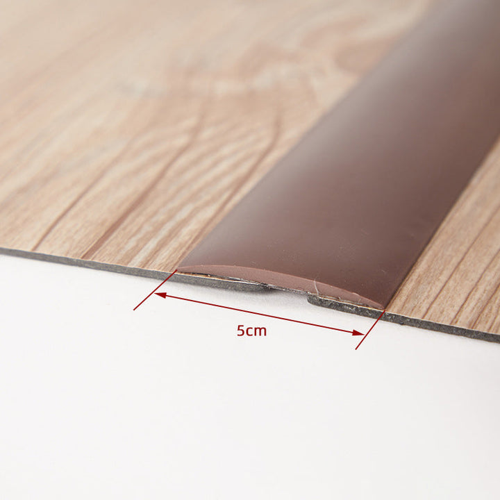 Selbstklebende Bodenübergangsleiste | Flexible PVC Übergangsleiste für Türschwellen &amp; Bodenübergänge | GlideSeal