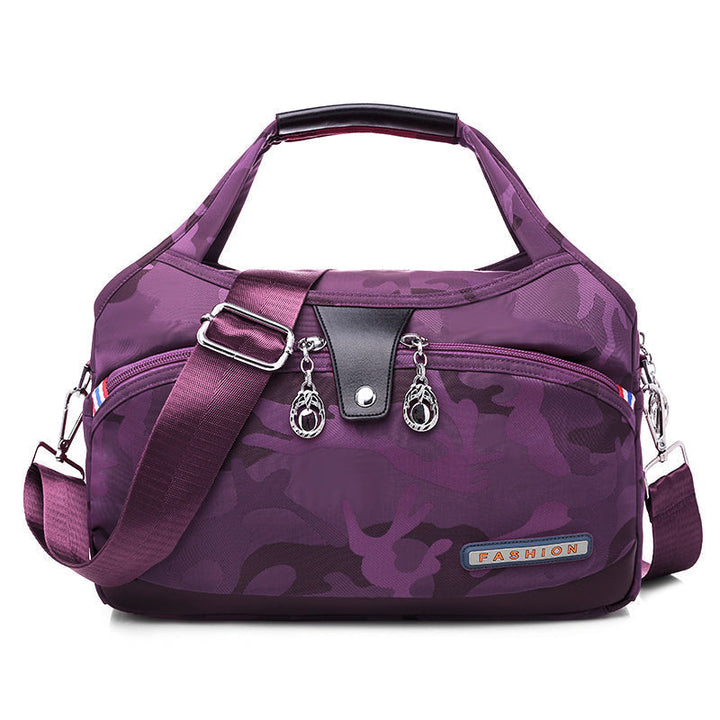 Damen Umhängetasche | Diebstahlsichere wasserabweisende Tasche mit mehreren Fächern