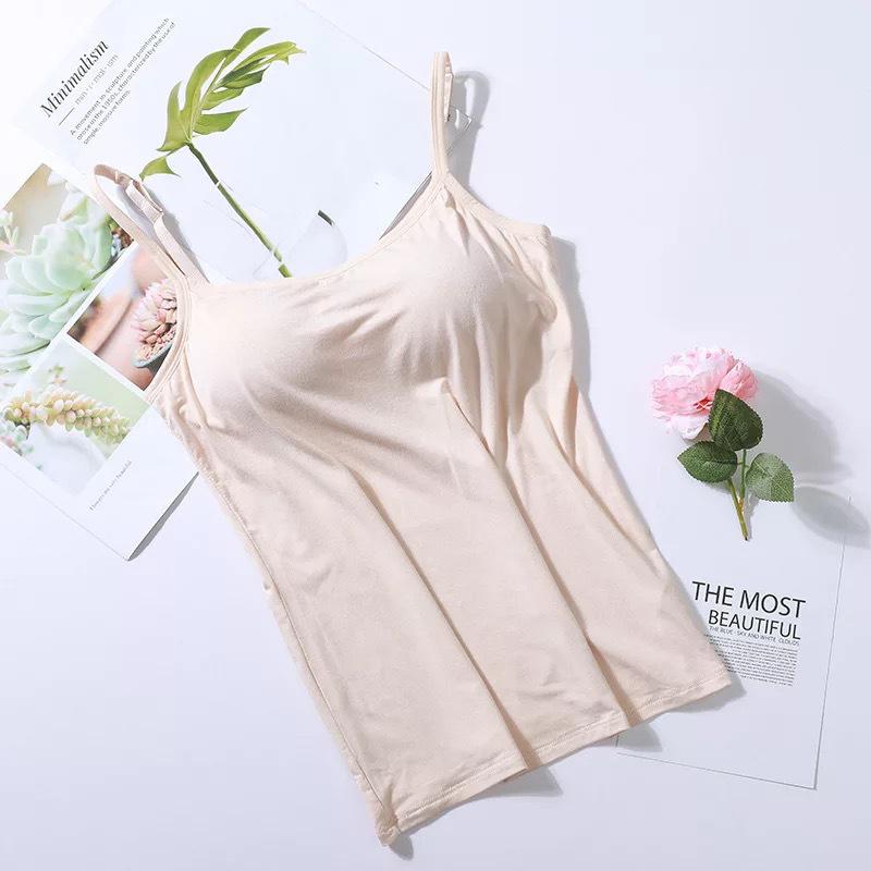 Alwine™ spaghetti con reggiseno imbottito