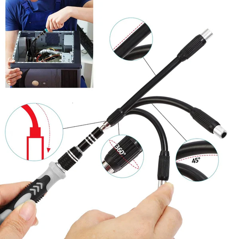 Präzisions-Schraubendreher Set | 115-in-1 mit 98 magnetischen Bits für Handy, Laptop und Feinmechanik