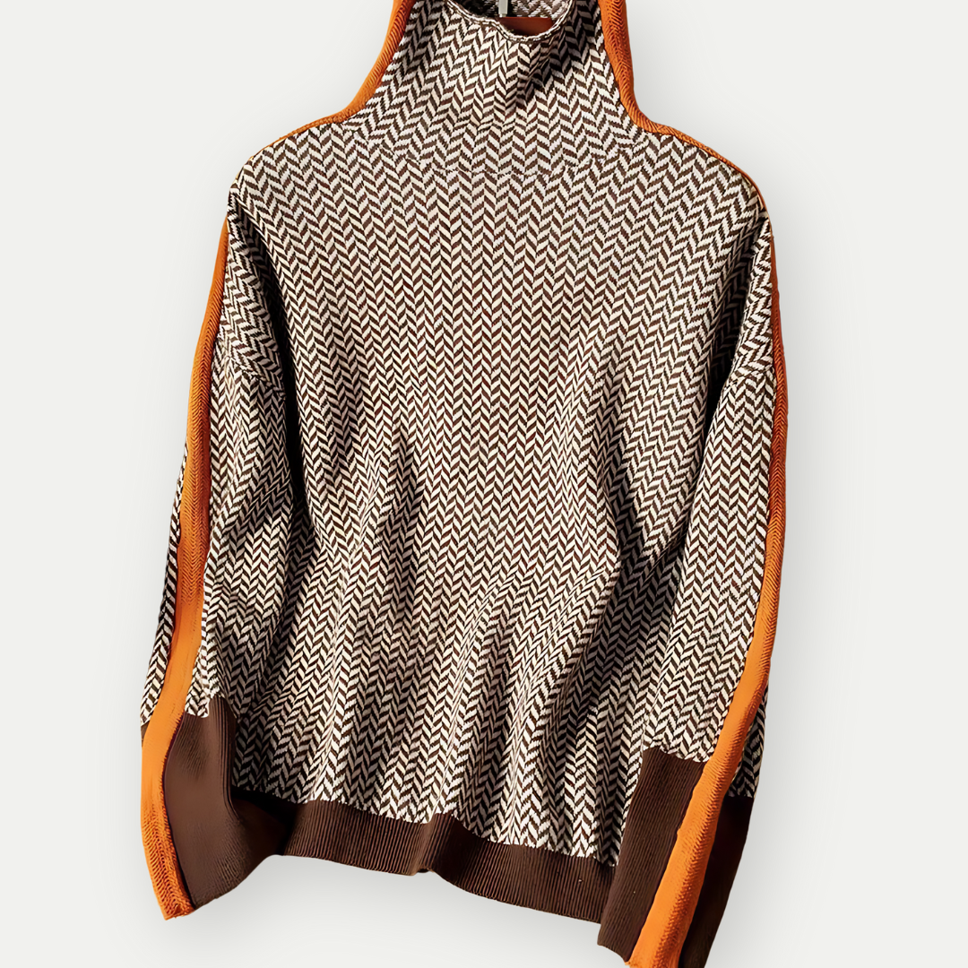 Damen Winterpullover Langarm | Warmer Pullover mit vielseitigem Design für Alltag, Büro und elegante Winteroutfits