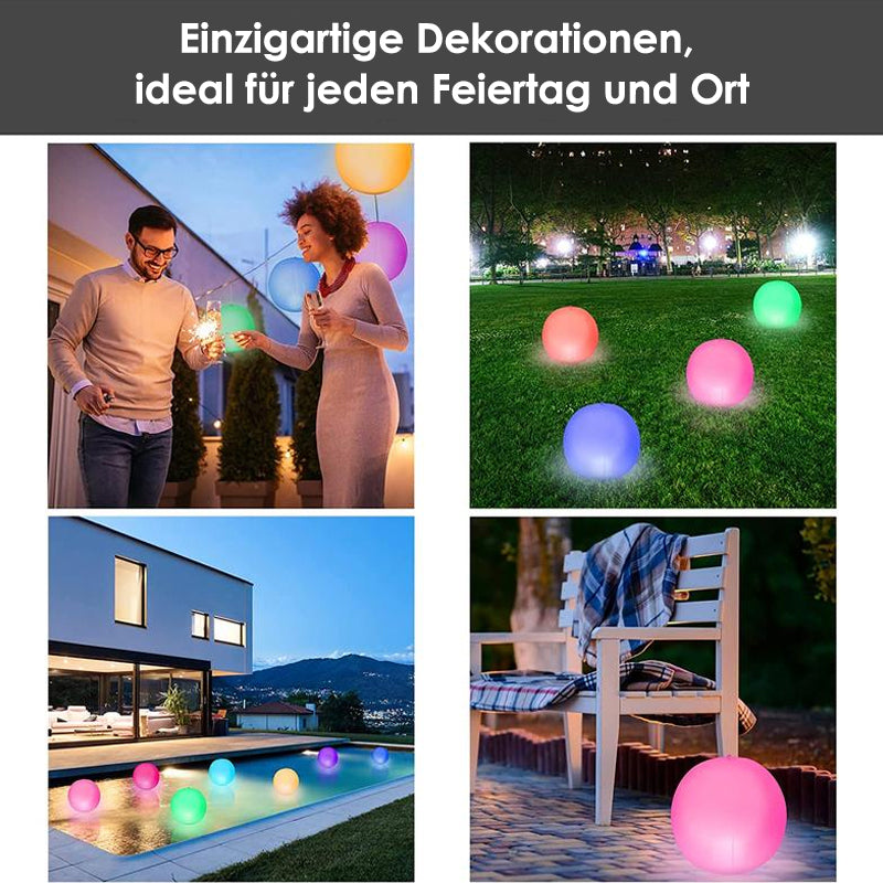 WasserKugel™ Crée une ambiance colorée