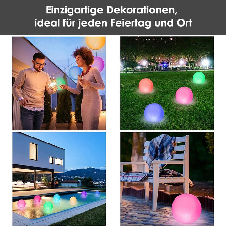WasserKugel™ Crée une ambiance colorée