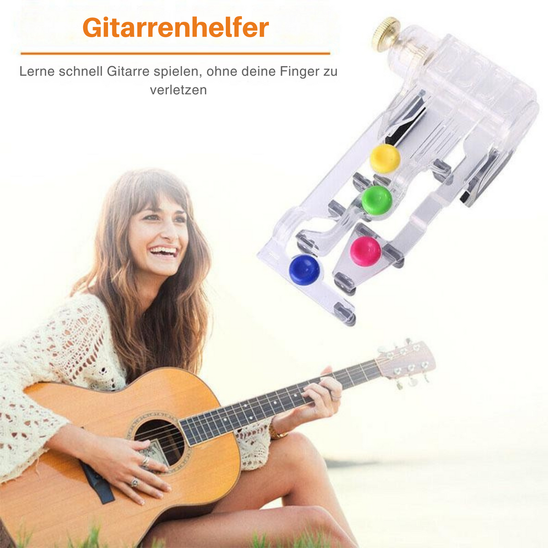 Aiuto per imparare la chitarra StringLeitfaden™ | Portatile e compatto | Impara gli accordi più velocemente, ideale per principianti e in viaggio