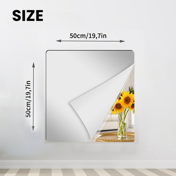 VividShield™ Spiegelfolie – Schaffen Sie eine atemberaubende, sichere Spiegelung, die von Kindern und Erwachsenen geliebt wird.