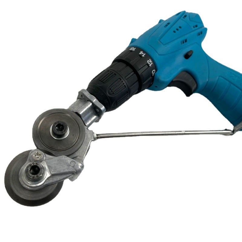 DrillShear – embout électrique de coupe métal pour perceuses