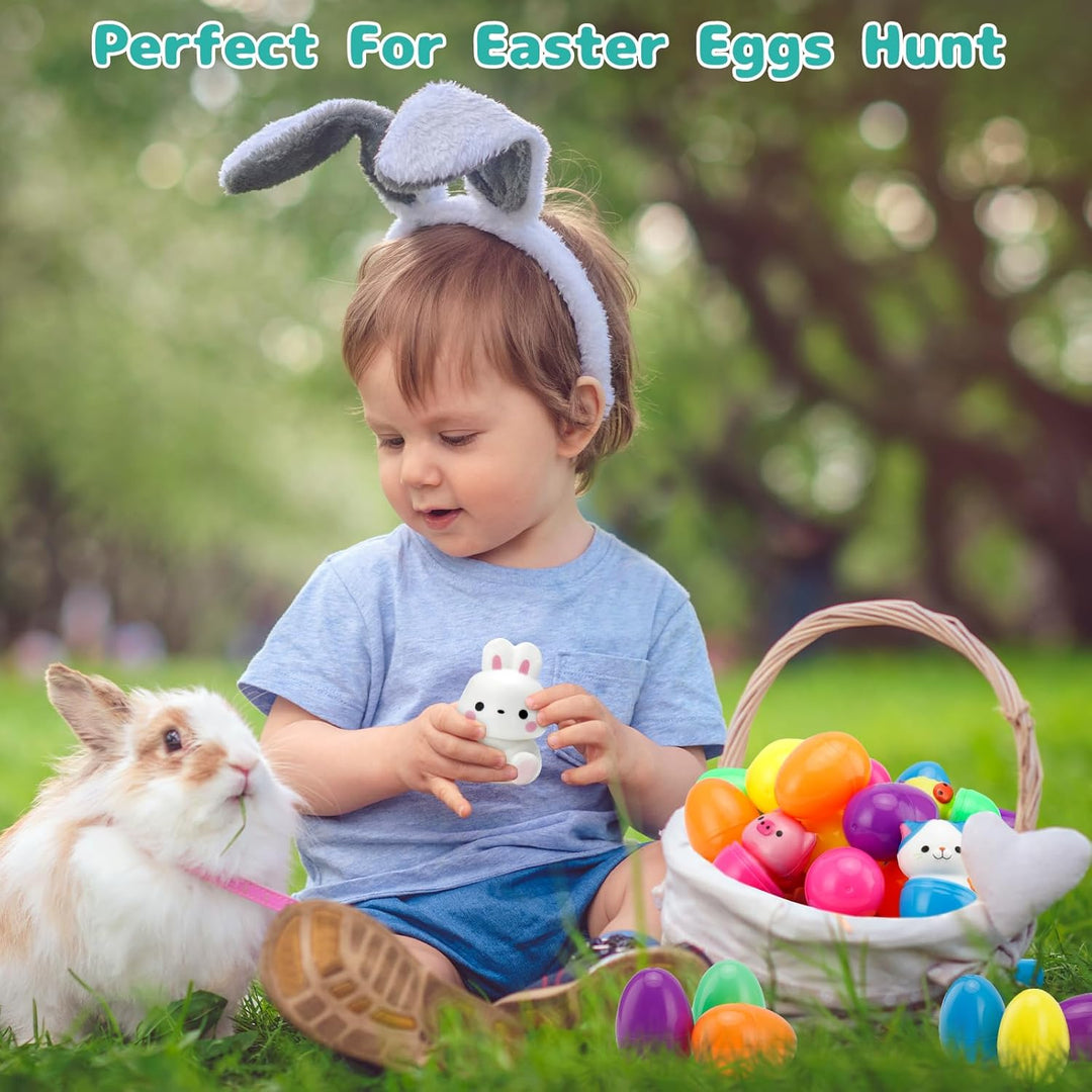 🔥Easter best gift 50% OFF-🎁24 pieces filled Easter eggs slowly rising squishy toys