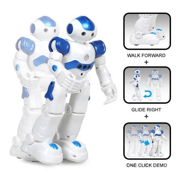 RoboLern™ Smart Kinder-Roboter | Gestensteuerung, Musik &amp; Tanz | Programmierbar | Interaktives Lernspielzeug