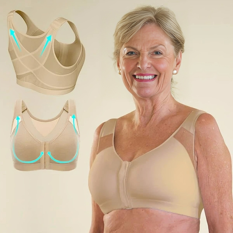 Bügelloser Damen-Stütz-BH mit Komfort &amp; Halt | Nahtloser Soft-BH ohne Bügel | 1+1 GRATIS