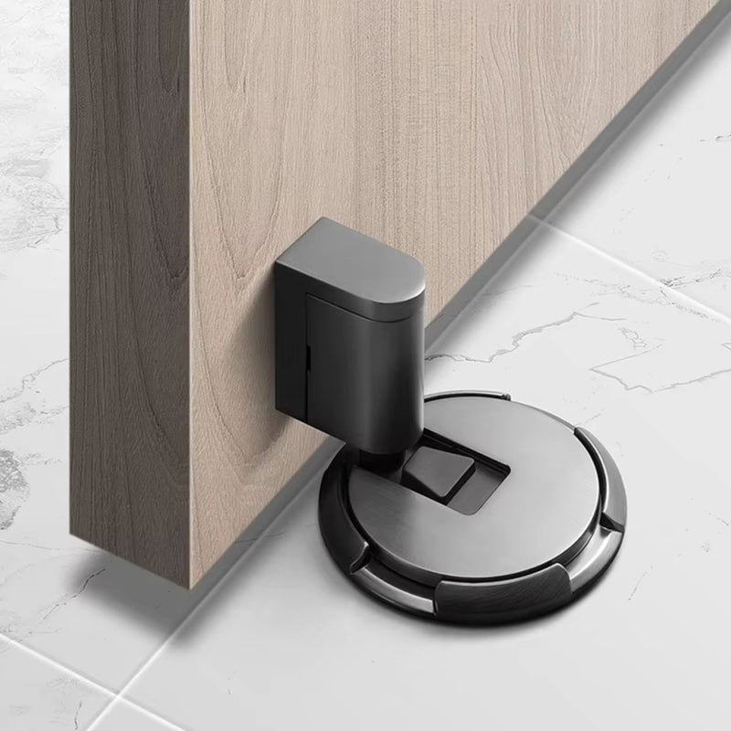 Magnetischer Türstopper rostfrei – stoppt Zuschlagen sofort | Kleben oder Schrauben | Schutz für Wände &amp; Finger