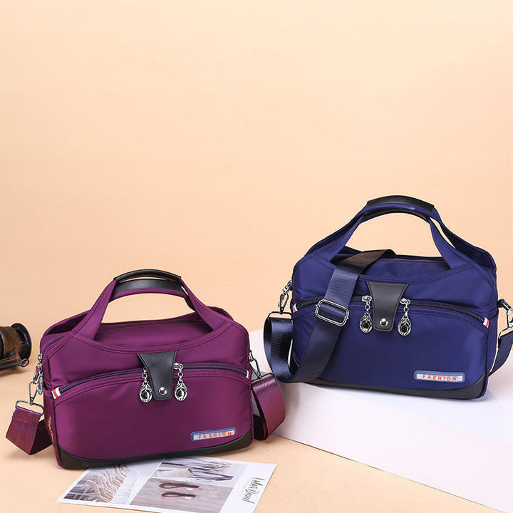 Damen Umhängetasche | Diebstahlsichere wasserabweisende Tasche mit mehreren Fächern