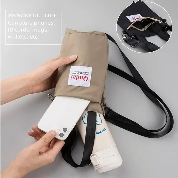 Multifunktionale Outdoor-Tasche | Crossbody/Brusttasche mit mehreren Fächern | Wasserabweisend &amp; robust | Für Reisen, Wandern &amp; Alltag