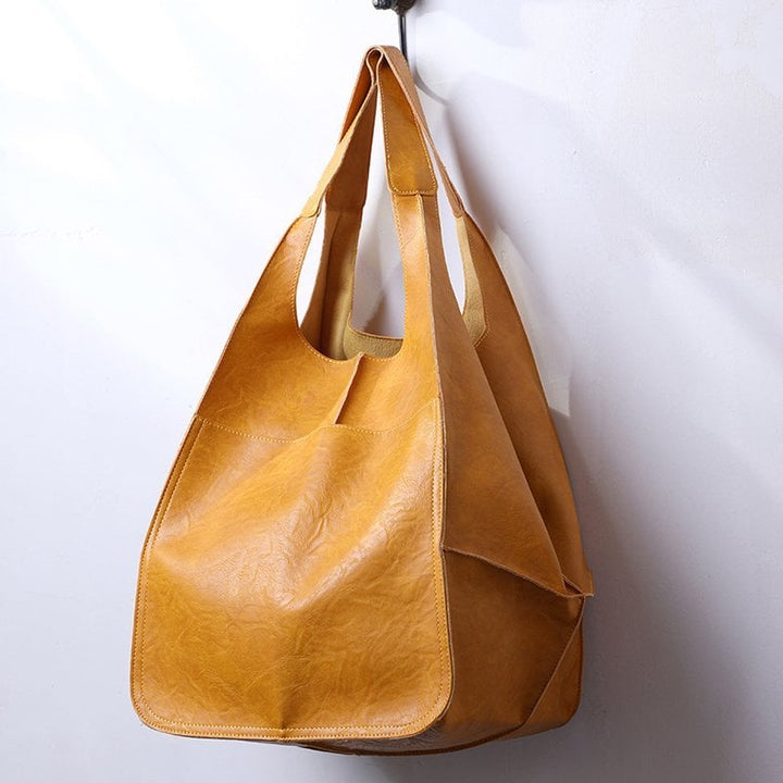 Damen Shopper Tasche aus Kunstleder | Große Handtasche mit Viel Stauraum | Elegant, Geräumig &amp; Perfekt für Alltag und Reisen