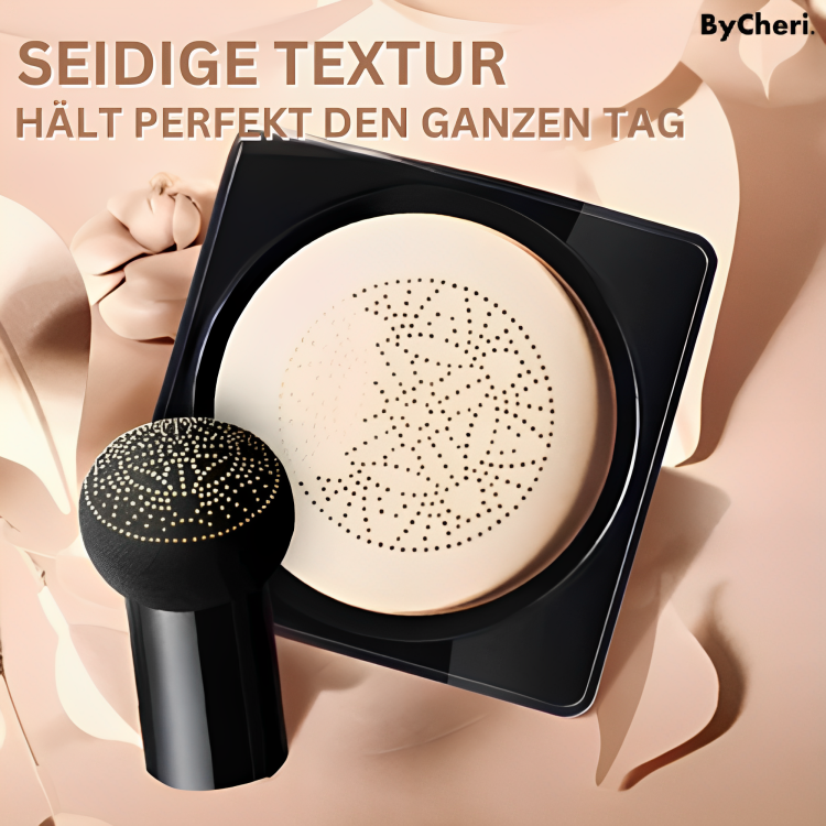 Air Cushion Foundation 2-piece set (1+1 free) | Color-adapting for natural complexion | 18h hold, waterproof + brush