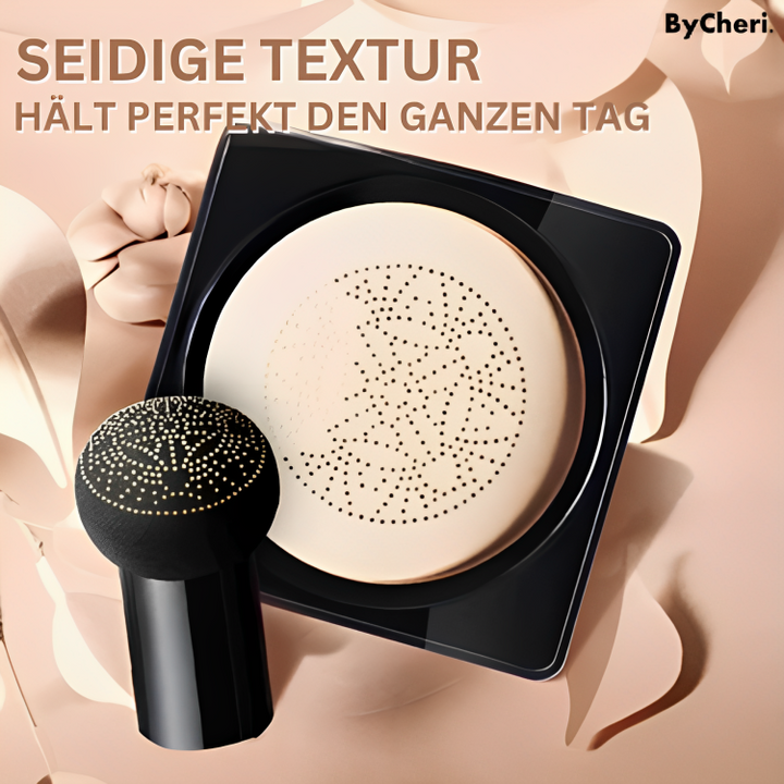Air Cushion Foundation 2-piece set (1+1 free) | Color-adapting for natural complexion | 18h hold, waterproof + brush