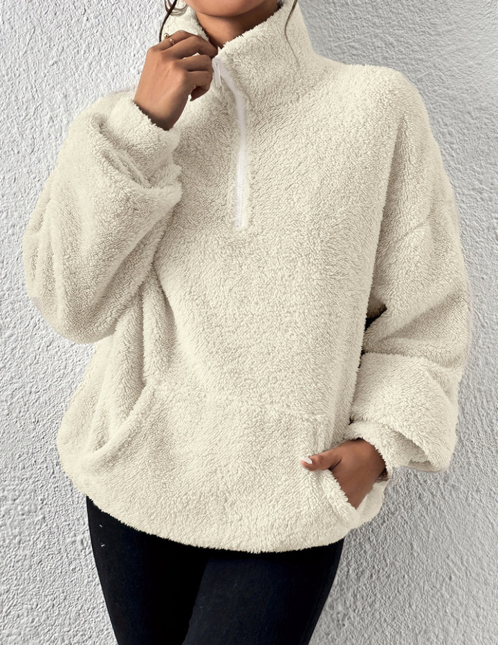 Sabine| Fleece-neulepaita