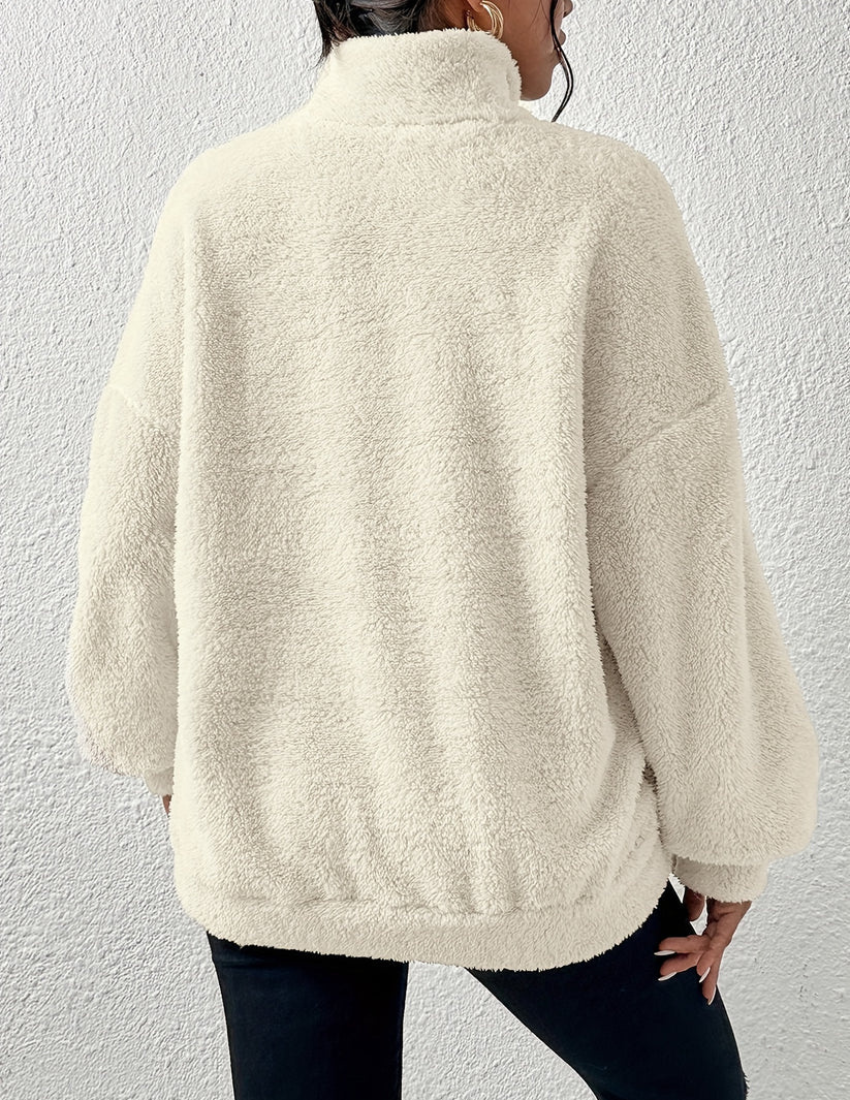 Sabine| Fleece-neulepaita