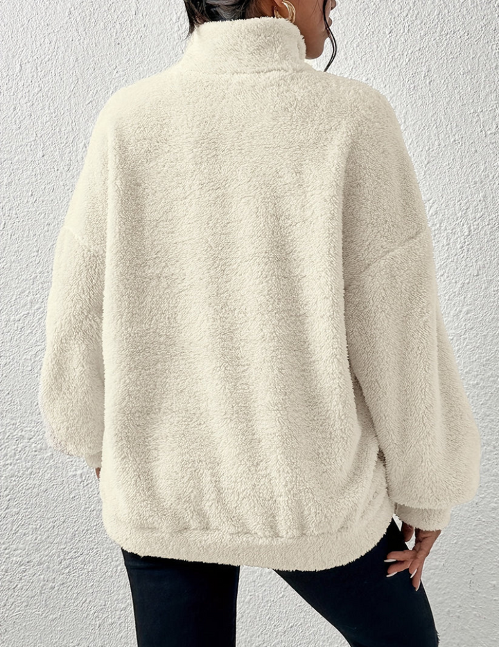 Sabine| Fleece-neulepaita