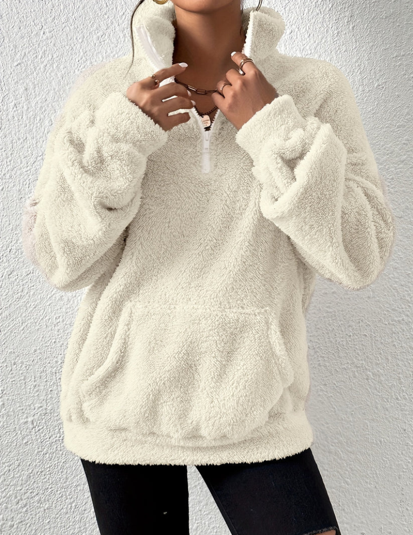 Sabine| Fleece-neulepaita