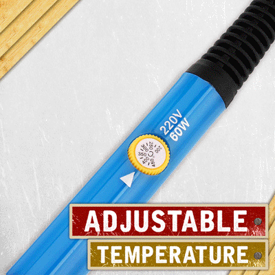 Pyrographie-Brennset 60W | Brandmalerei-Set mit 28 Brennspitzen und einstellbarer Temperatur für Holz und Leder