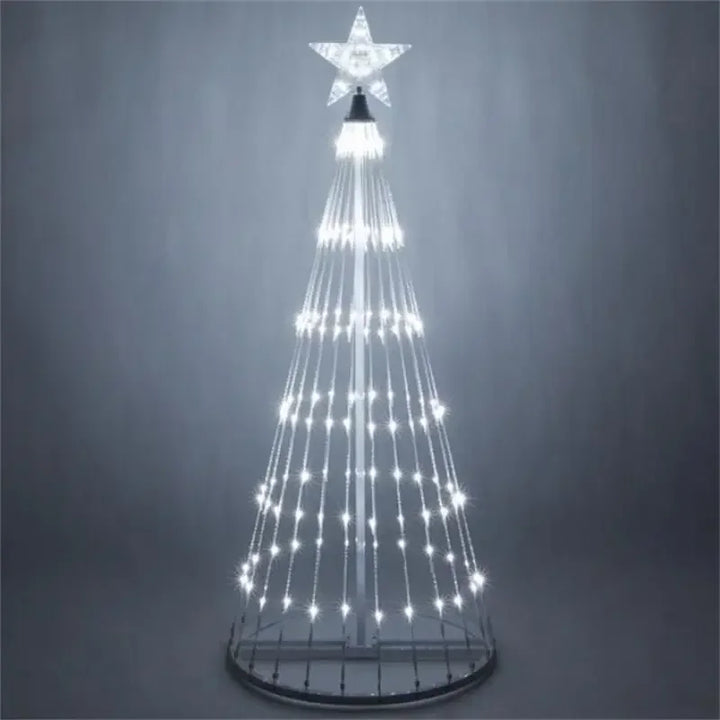 50% DE RÉDUCTION | Sapins de Noël LED multicolores SparkleLights™ | 12 modes lumineux | Résistant aux intempéries IP44 | Télécommande &amp; minuterie