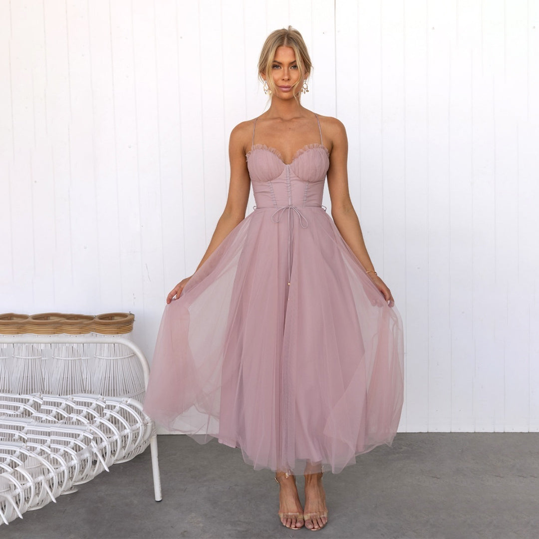 Elegantné midi šaty pre dámy | lichotivý priliehavý strih, dĺžka po kolená | priedušná polyesterová zmes | na bežné nosenie aj príležitosti | S–XL