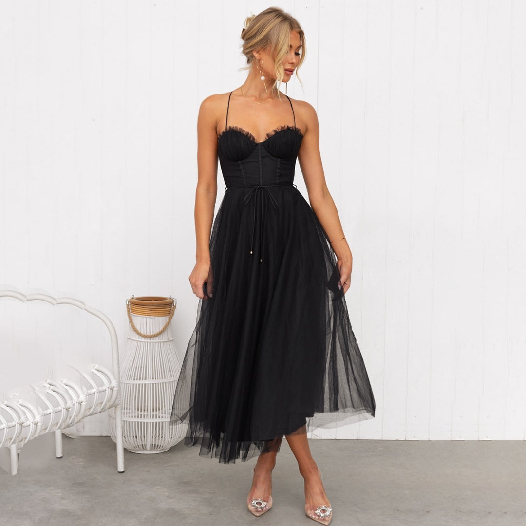Elegantné midi šaty pre dámy | lichotivý priliehavý strih, dĺžka po kolená | priedušná polyesterová zmes | na bežné nosenie aj príležitosti | S–XL