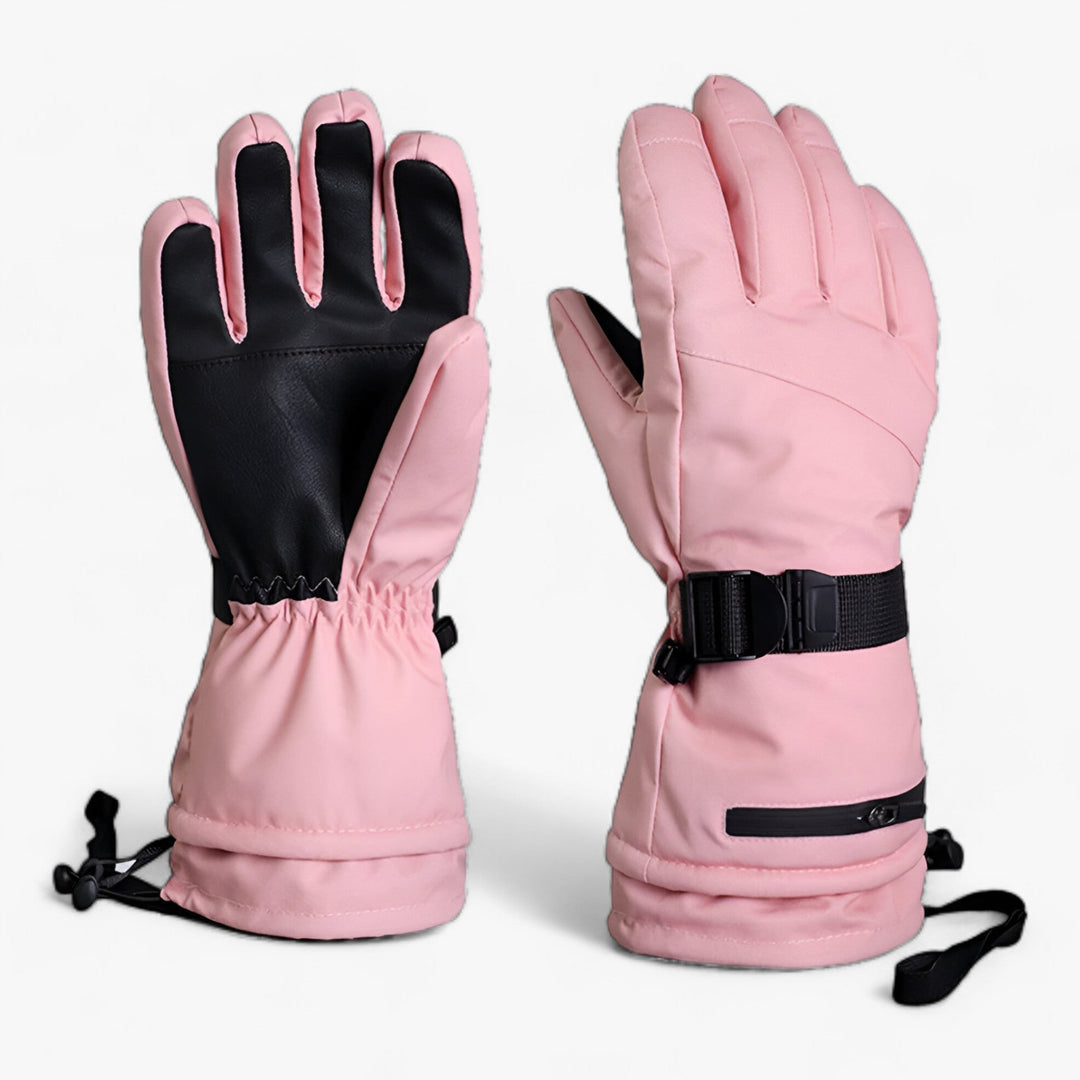 Winter Skihandschuhe winddicht | Warme Handschuhe mit weichem Fleece-Innenfutter und flexiblem Sitz für Ski und Snowboard