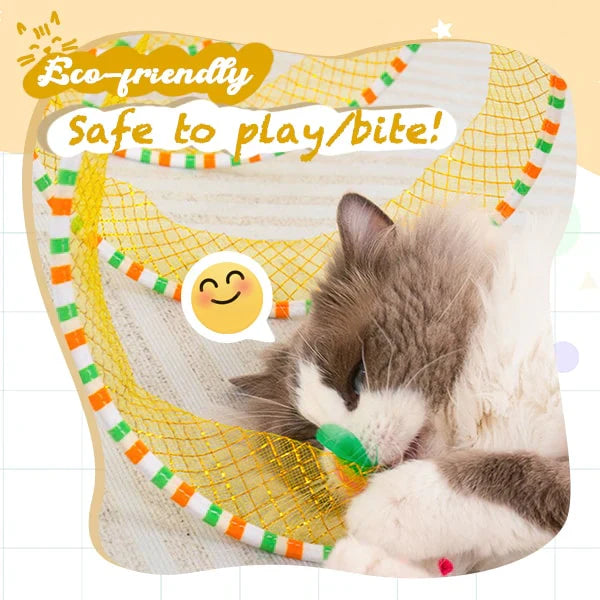 PlayTime - Interaktívna hračka pre mačky s loveckým špirálovým tunelom