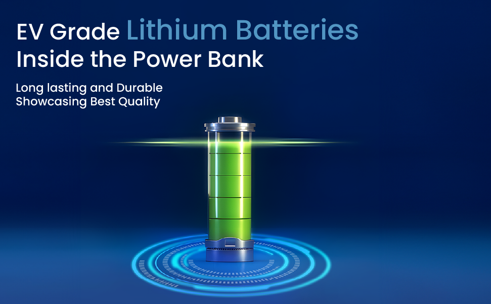 Powerbank | 10.000 mAh mit 45 W PD Schnellladefunktion für Smartphone und Tablet