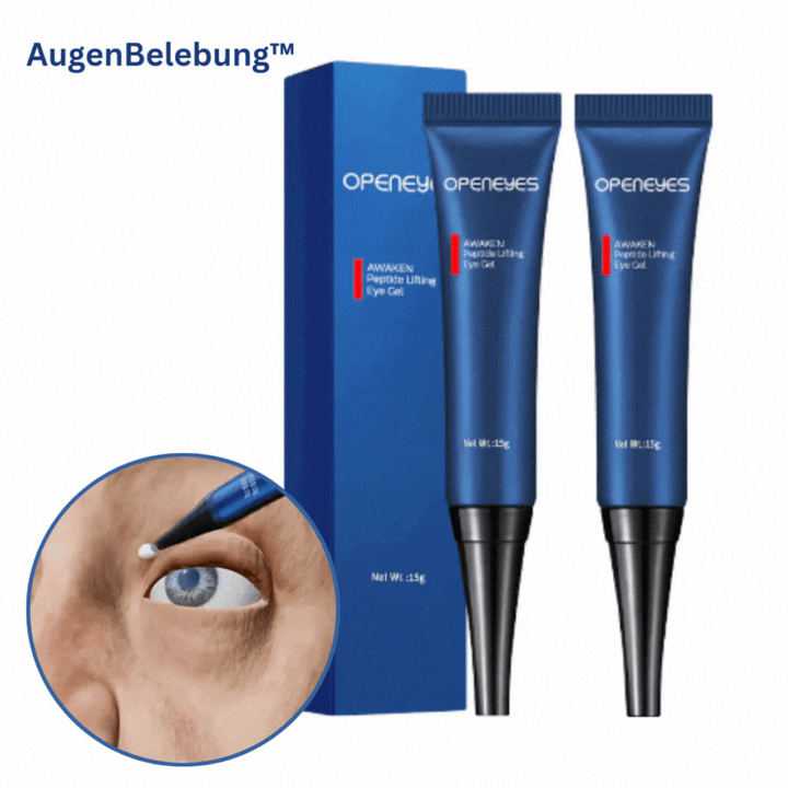 Gel contorno occhi lifting peptidico contro occhiaie e gonfiori | con acido kojico e caffeina | leviga le linee sottili, rassoda e idrata | 1+1 Gratis