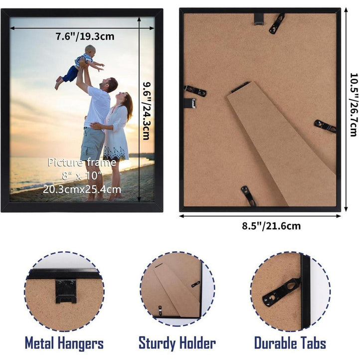Bilderrahmen 20x25 cm 18er-Set | Fotorahmen für Wand und Tisch mit flexibler Aufstellung und einfachem Bildwechsel für Galeriewände