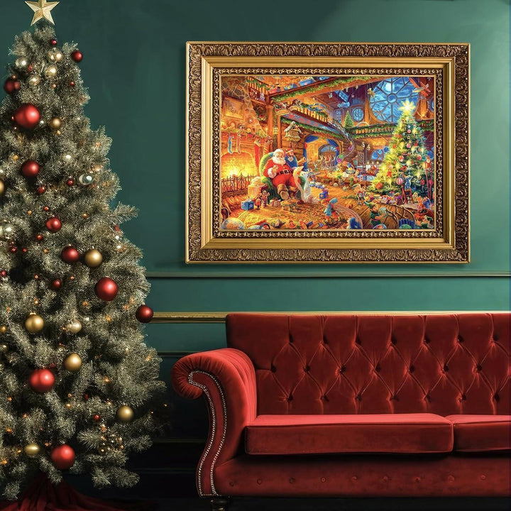 Adventskalender Puzzle 2026 mit 1008 Teilen | Weihnachtspuzzle mit 24 Boxen à 42 Teilen und Weihnachtsmotiv für Erwachsene und Kinder