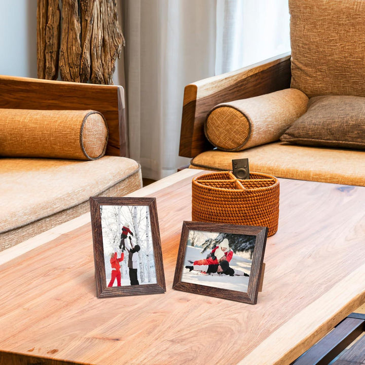 Bilderrahmen 10x15 cm 18er-Set | Fotorahmen für Wand und Tisch mit flexibler Aufstellung und einfacher Montage für Galeriewände