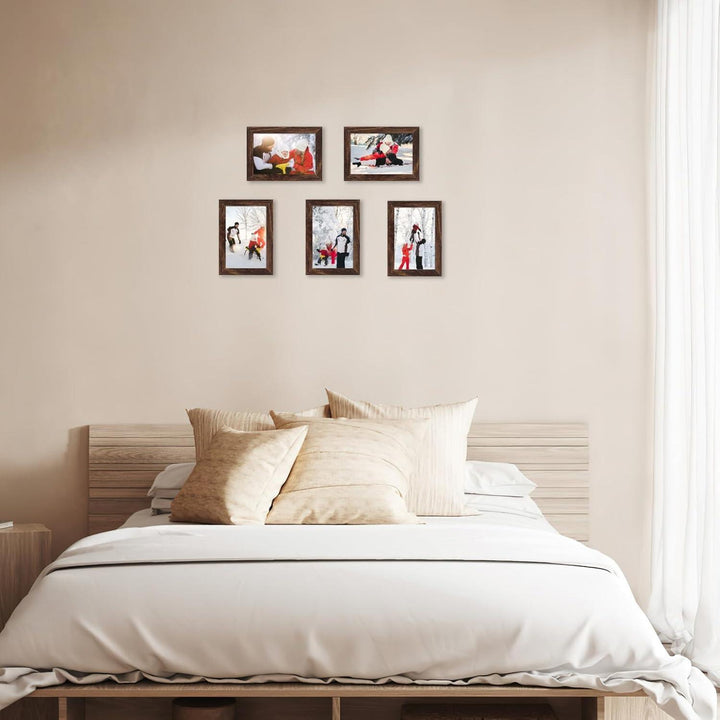 Bilderrahmen 10x15 cm 18er-Set | Fotorahmen für Wand und Tisch mit flexibler Aufstellung und einfacher Montage für Galeriewände