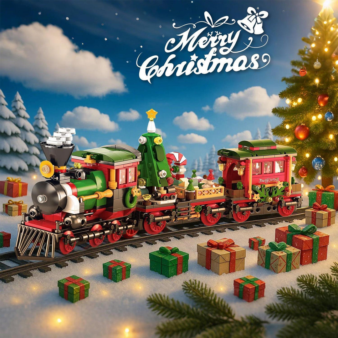 Eisenbahn Adventskalender 2026 | 24 Tage Bauset mit Weihnachtszug, täglichen Überraschungen und Bauanleitung für Kinder ab 6 Jahren