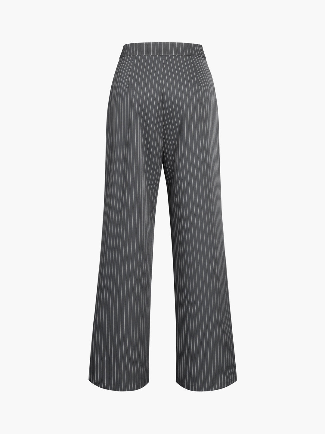 Isalie | Pantaloni da donna chic con design a righe sottili e plissé